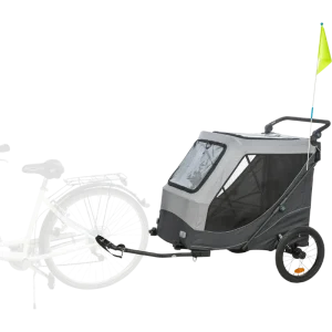 TRIXIE Fahrrad-Anhänger, Schnell-Falt-Funktion