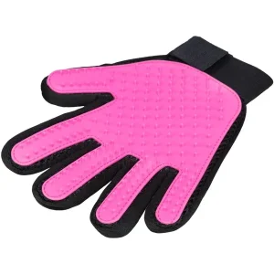 TRIXIE Fellpflege-Handschuh Mesh Felltyp 2/4 pink, schwarz | DAS FUTTERHAUS