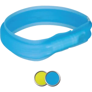 TRIXIE Flash Leuchtband USB - blau