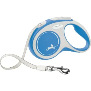 Trixie flexi Frisch COMFORT Gurt Größe S 5 m blau | 521152 - HaustierPro