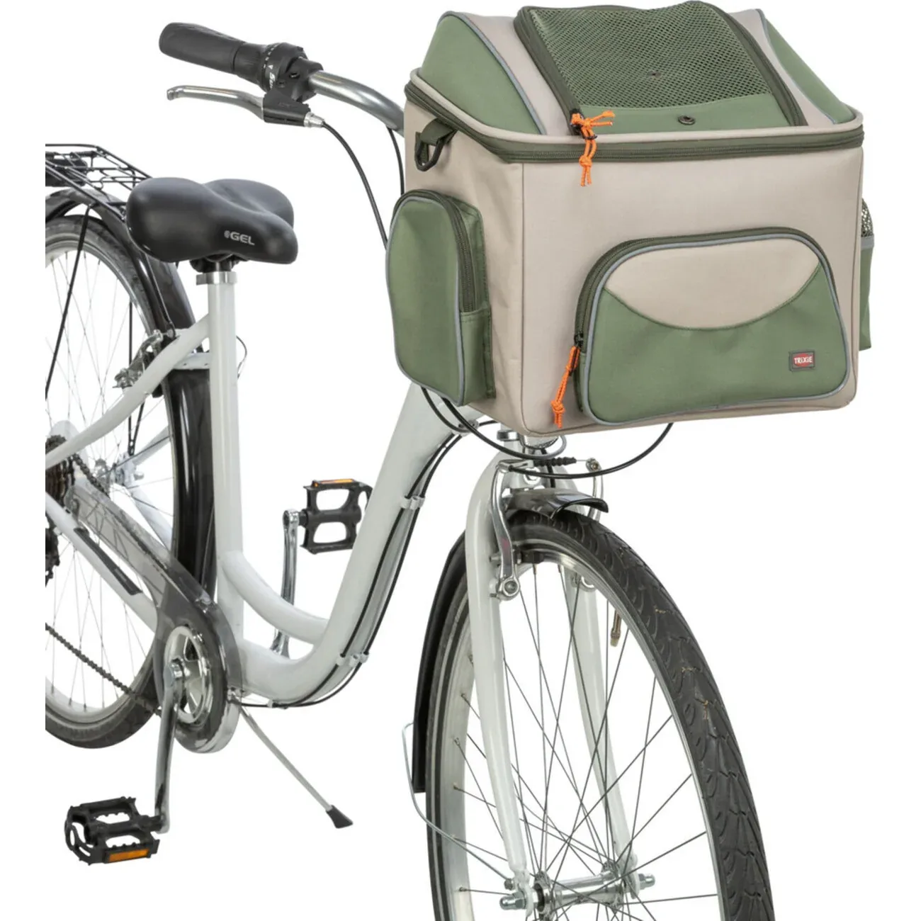 TRIXIE Front-Fahrradkorb für Hunde & Katzen – Sicher & Komfortabel unterwegs - Image 2