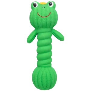 TRIXIE Frosch-Hantel Hundespielzeug