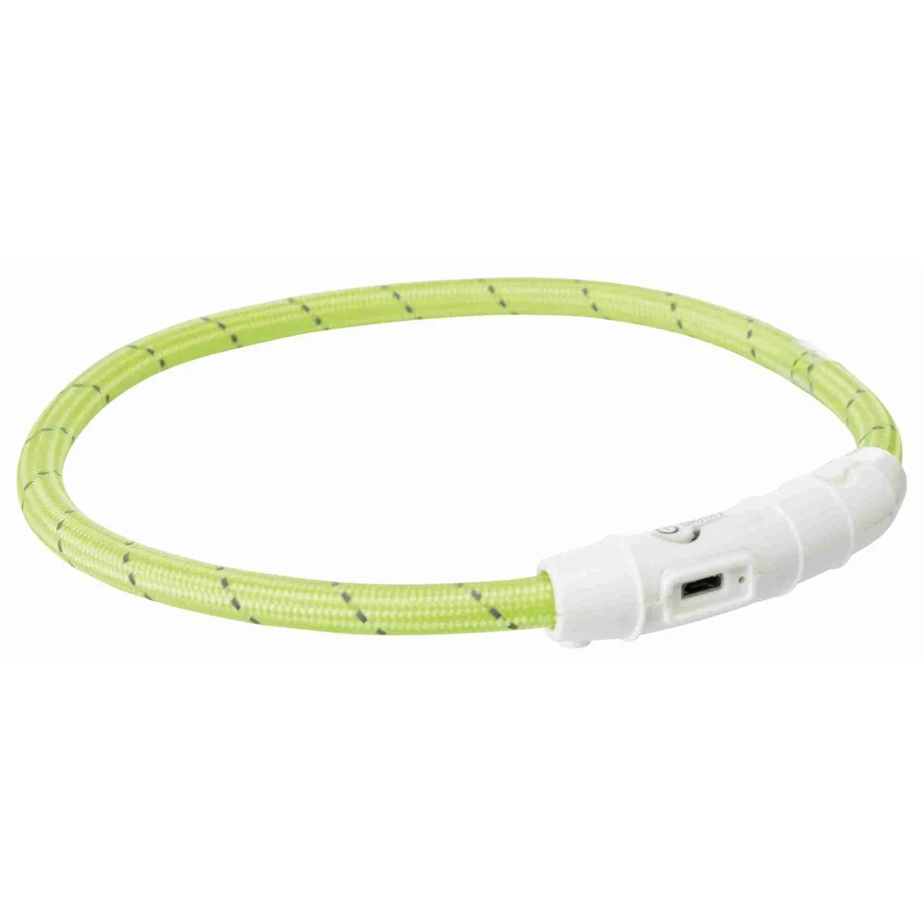 Trixie Hunde Leuchtring Nylon USB - Image 2