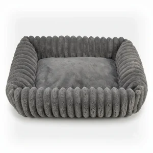 TRIXIE Hundebett Lonni mit Cord Soft Edition – Kuschelig & Robust