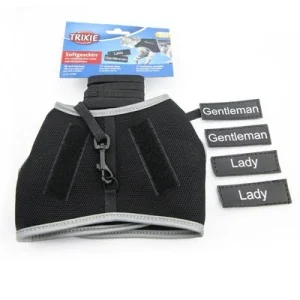 Trixie Katzengeschirr XCat XL mit Sticker und Leine schwarz