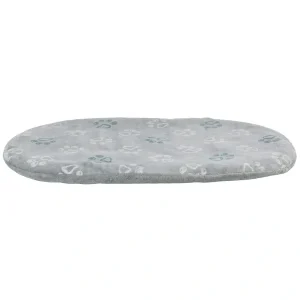 TRIXIE Kissen Jimmy Soft oval hellgrau 54x35 cm | DAS FUTTERHAUS