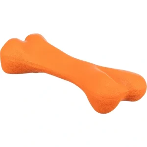 TRIXIE Knochen Naturgummi orange 22 cm | DAS FUTTERHAUS