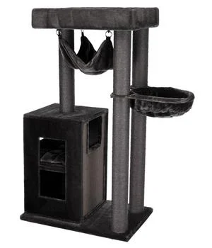 Trixie Kratzbaum XXL Amadeus, anthrazit, ca. B90/H163/T60 cm