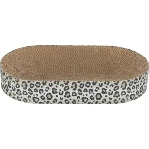 TRIXIE Kratzbett Leo creme, 63 × 10 × 35 cm