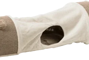 TRIXIE Kratztunnel mit 2 Höhlen