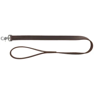 Trixie Leine Rustic Größe M-L 1 m 20 mm Fettleder dunkelbraun | 409801 - HaustierPro