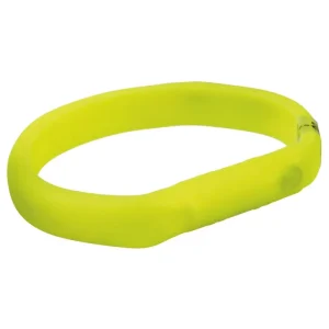 Trixie Leuchtband Flash USB Größe M-L 50 cm 17 mm grün | 71255 - HaustierPro
