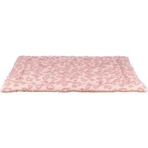TRIXIE Liegematte Hearts eckig rosa 90 × 70 cm | DAS FUTTERHAUS
