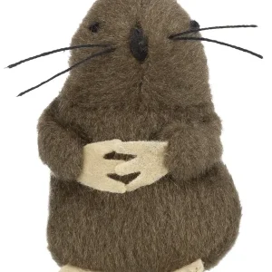 TRIXIE Maulwurf mit Katzenminze braun 5 cm | DAS FUTTERHAUS