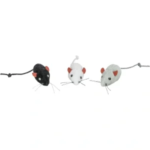 TRIXIE Maus mit Schelle und Katzenminze diverse 5 cm | DAS FUTTERHAUS