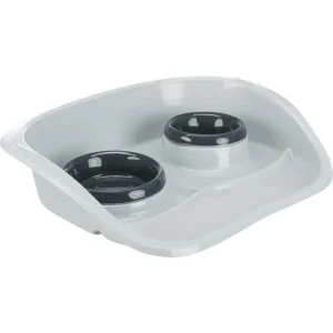 Trixie Napf-Set Kunststoff weiß 46 x 11 x 30 cm | 781068 - HaustierPro