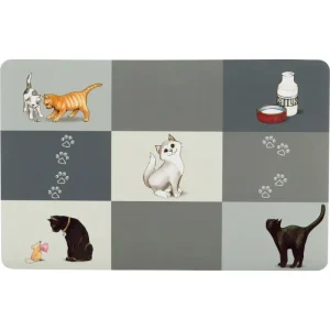 Trixie Napfunterlage Cat Patch 44 x 28 cm | 258284 - HaustierPro