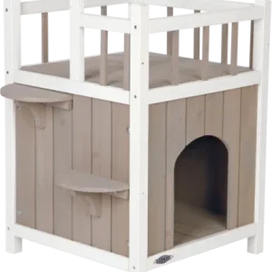 TRIXIE natura Cat's Home mit Balkon