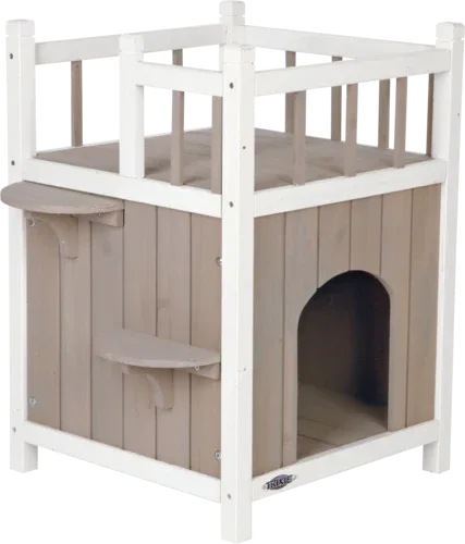 TRIXIE natura Cat's Home mit Balkon