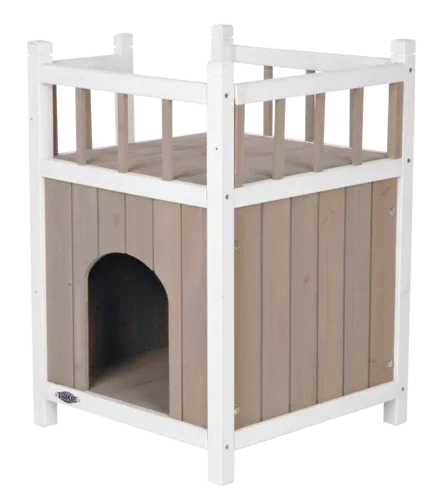 TRIXIE natura Cat's Home mit Balkon - Image 2