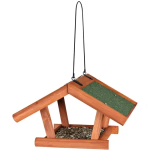 Trixie natura Futterhaus zum Hängen 30 x 18 x 28 cm braun | 932325 - HaustierPro
