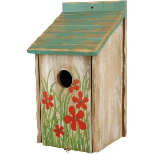 Trixie Nistkasten Holz bemalt 15 x 28 x 14 cm 3,3 cm | 64709 - HaustierPro