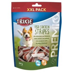 TRIXIE PREMIO Fish Chicken Stripes, XXL Pack 300g | DAS FUTTERHAUS