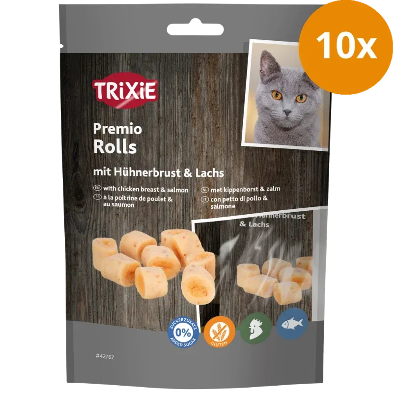 Trixie Premio Rolls mit Hühnerbrust & Lachs 50 g - Image 2