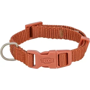 TRIXIE Premium Halsband rostbraun 22-35 cm | DAS FUTTERHAUS
