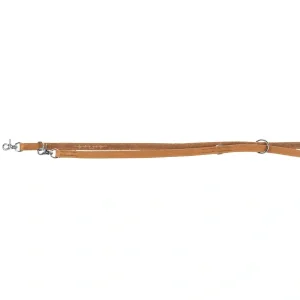 TRIXIE Rustic Fettleder-VL Heartbeat braun 2 m/20 mm | DAS FUTTERHAUS