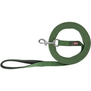 TRIXIE Schleppleine Baumwolle olivgrün 10 m/20 mm | DAS FUTTERHAUS