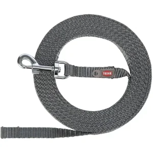 TRIXIE Schleppleine extra leicht graphit 5 m/10 mm | DAS FUTTERHAUS