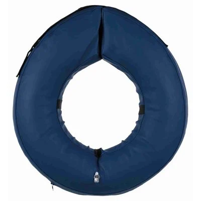 TRIXIE Schutzkragen, aufblasbar blau, L–XL, 66–78 cm/12 cm
