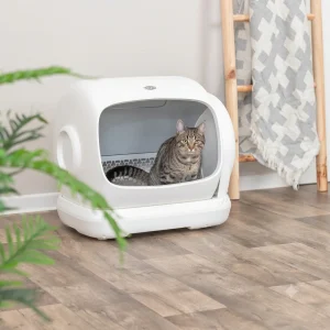 TRIXIE Selbstreinigende Katzentoilette XL – Automatisch & Hygienisch