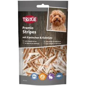 TRIXIE Stripes mit Kaninchen & Kabeljau 90 g