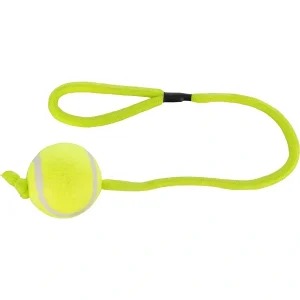 TRIXIE Tennisball am Seil lime 6 cm | DAS FUTTERHAUS