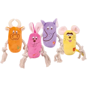 TRIXIE Tier mit Tau und Squeaker