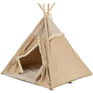 TRIXIE Tipi Boho beige 55 x 55 cm | DAS FUTTERHAUS