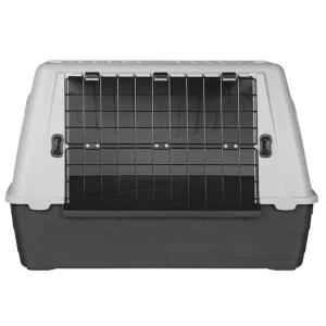 TRIXIE Transportbox Journey grau, schwarz 77x51x43 cm | DAS FUTTERHAUS