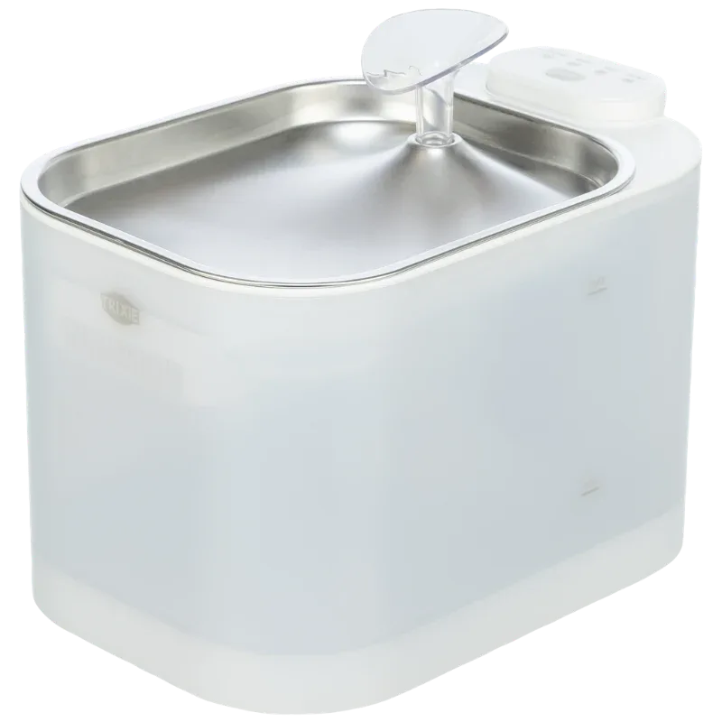 TRIXIE Trinkbrunnen Aqua Square, Kunststoff/Edelstahl