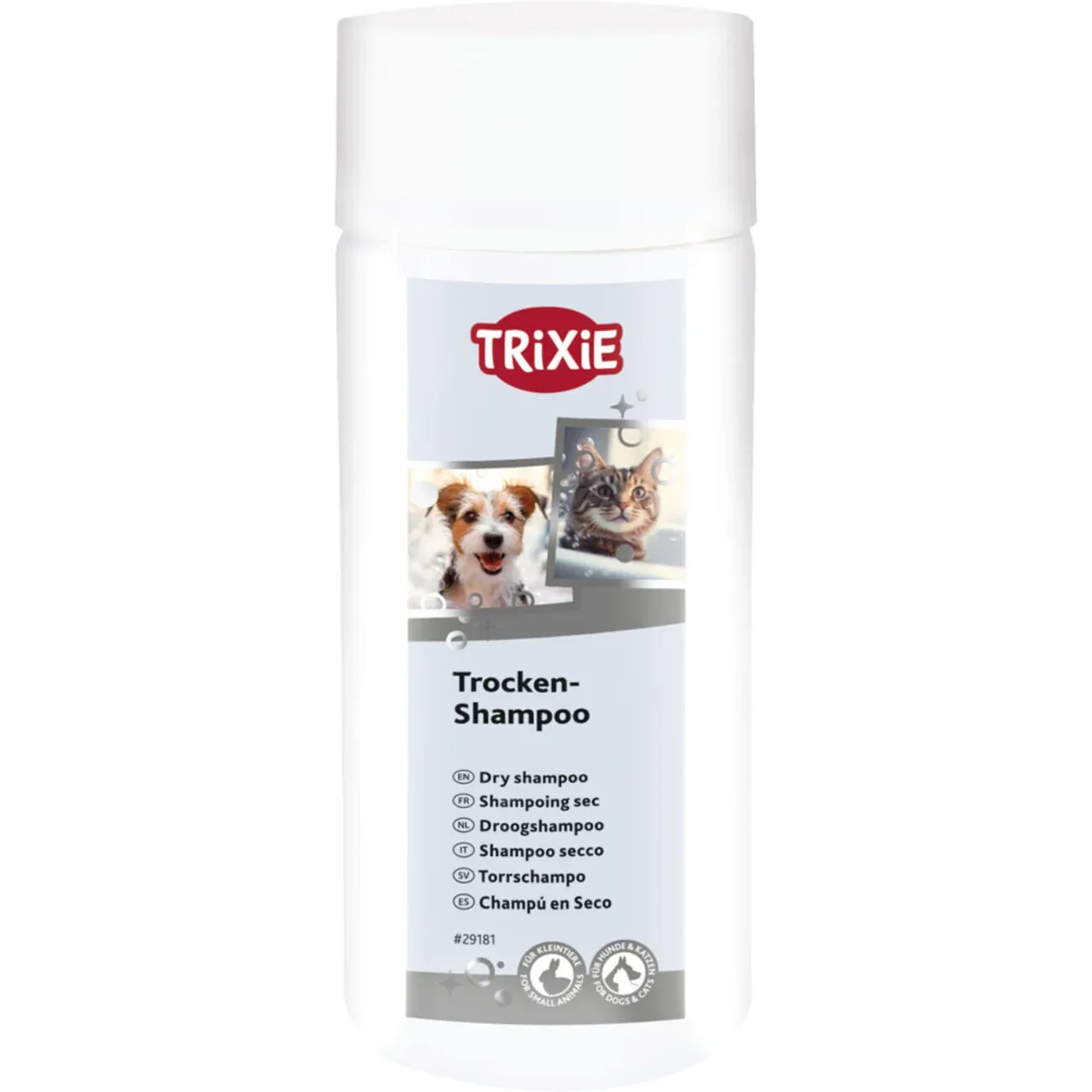 Trockenshampoo für Tiere