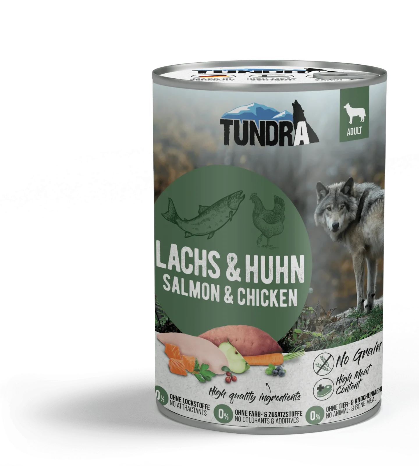 Tundra Dog Lachs & Huhn Dose