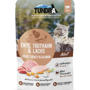 Tundra Katze Ente+Truthahn+Lachs Pouch