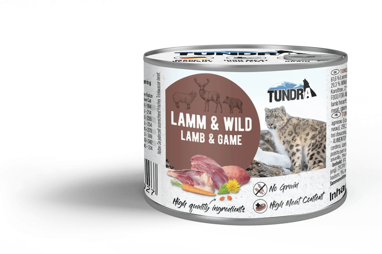 Tundra Katze Lamm & Wild Dose