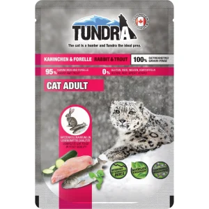 Tundra Katze Pouch Kaninchen & Forelle