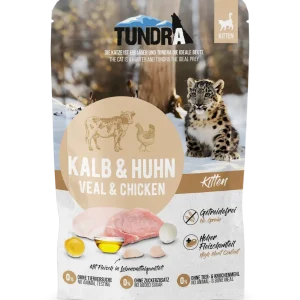 Tundra Katze Pouch Kitten Kalb & Huhn Pouch
