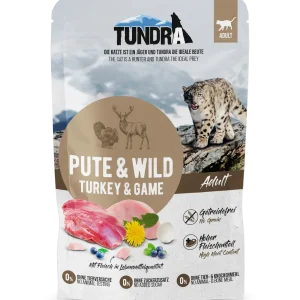 Tundra Katze Pouch Pute & Wild