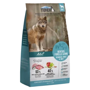 Tundra Rentier, Forelle & Rind