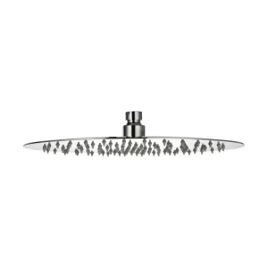 Ultraschlanker runder Duschkopf aus Edelstahl, Durchmesser 25 cm - HaustierPro