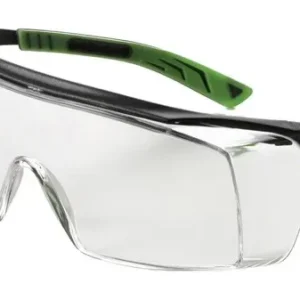Univet 5X7 5X7-03-11 Überbrille mit Antibeschlag-Schutz, inkl. UV-Schutz Grau, Dunkelgrün DIN EN 166 - HaustierPro